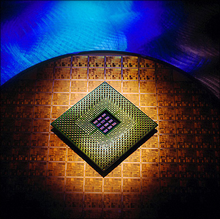 IIntel - Terahertz Chip / Macro photography
